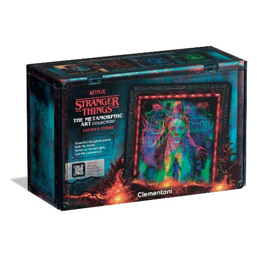 Clementoni Puzzle 520 pz Vecna Metamorphic Art Collection 18a+ (36x49cm) STRANGER THINGS 35610