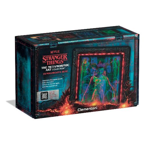 Clementoni Puzzle 520 pz Demogorgonys Hunt Metamorphic Art Collection 18a+ (36x49cm) STRANGER THINGS 35611