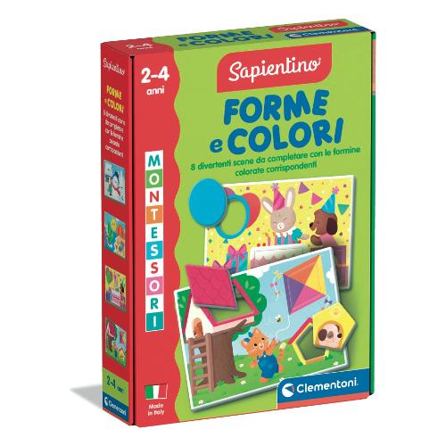 Clementoni Gioco prescolare Forme e Colori 2-4a MONTESSORI 16847