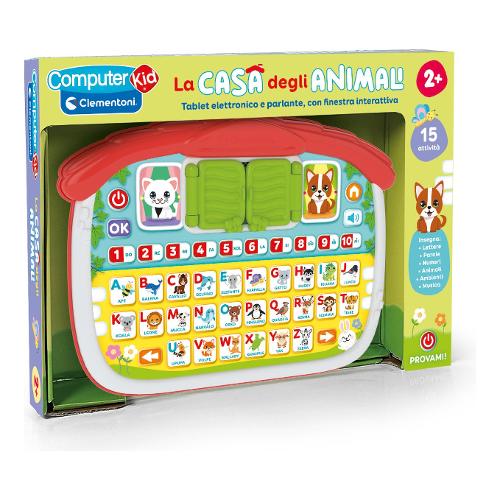 Clementoni Gioco educativo La Casa degli Animali 2-4a SAPIENTINO 16490