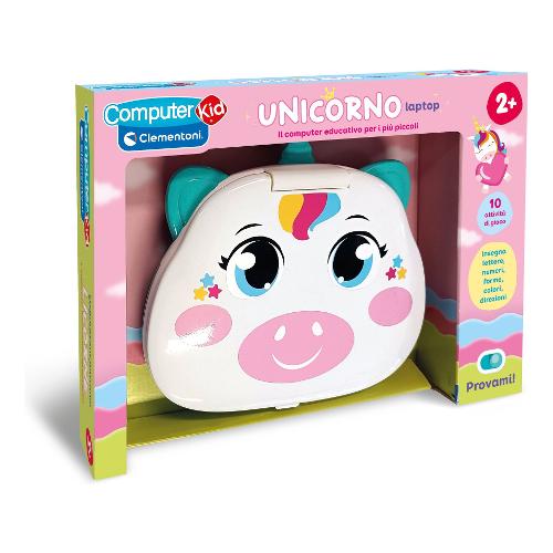 Clementoni Gioco prescolare Laptop Fantasy Unicorno 2-4a COMPUTER KID 16489