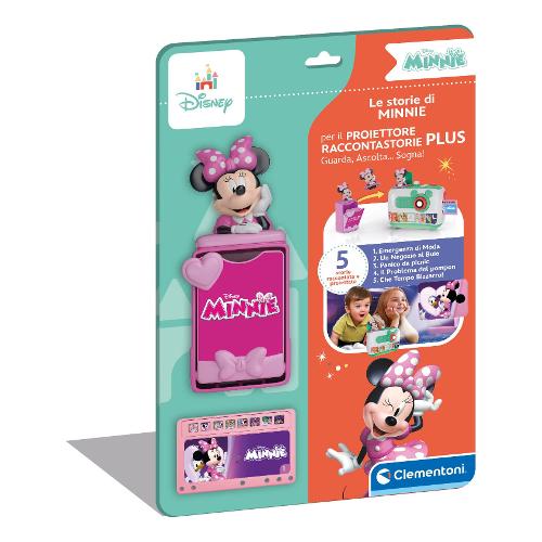 Clementoni Le storie di Minnie Card per proiettore racconta storie Plus DISNEY BABY 17585