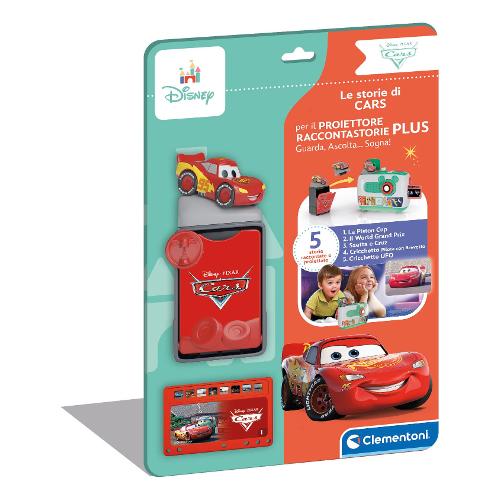Clementoni Le storie di Cars Card per proiettore racconta storie Plus DISNEY BABY 17587
