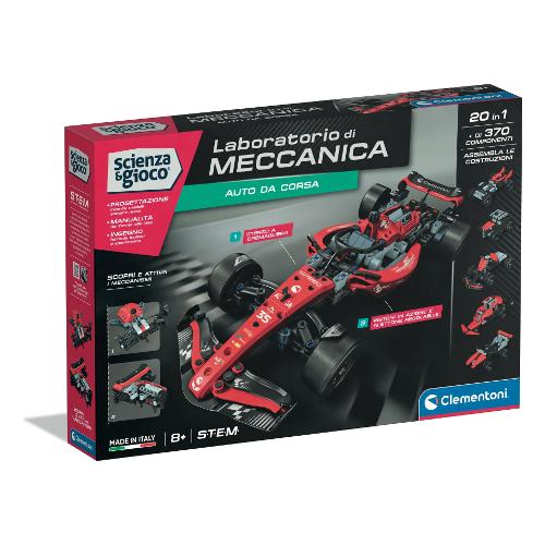 Clementoni Auto da Corsa F1 20 in 1 Laboratorio di meccanica  ( 370 pz ) SCIENZA E GIOCO 8a+ 19448