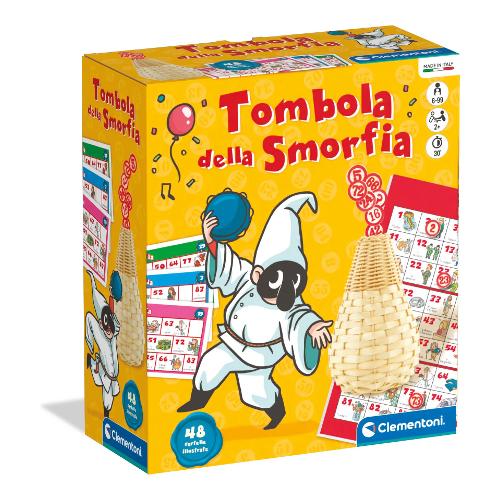 Clementoni Tombola della Smorfia gioco 48 cartelle in Italiano 81643
