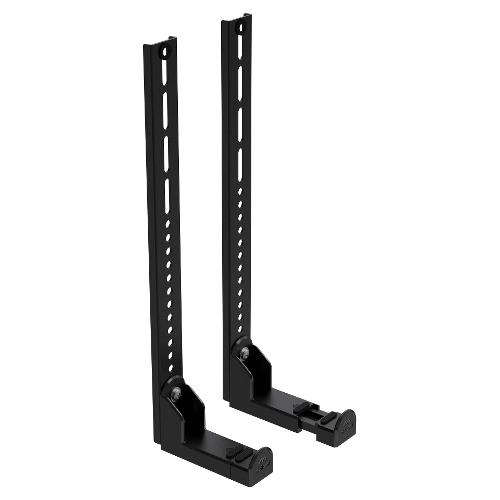 Meliconi Supporto parete per casse Soundbar per TV Black 480529