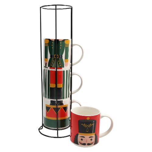 Tognana Set tazze mug Natale (4pz) (370ml) TOY SOLDIER Assortito NT6844QM301