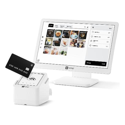 Sumup Lettore carte di credito Cassa Lite+Solo+Stampante White BUN REG 009