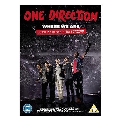 Sony Music CD One Direction"where We Are:L. S.Siro"DvD -