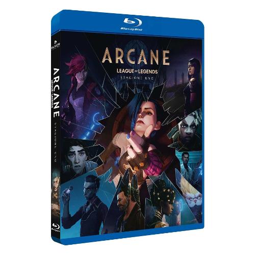 Plaion Blu Ray Arcane: League Of Legends - Stagione 01 (3 Blu-Ray) - Pascal Charrue 57789