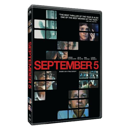 Paramount DVD SEPTEMBER 5 - LA DIRETTA CHE CAMBIÒ LA STORIA - Tim Fehlbaum 57536