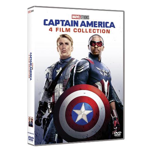 Eagle Pictures DVD Captain America - 4 Film Collection (4 Dvd) - Joe Johnston, Julius Onah, Anthony Russo, Joe Russo 25747