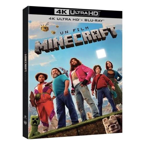 Warner Entertainment Blu Ray 4K Minecraft (Blu-ray + Blu-ray Ultra HD 4K) - Jared Hess 02436