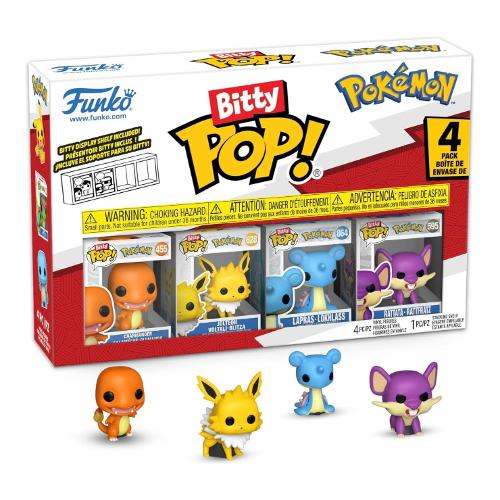 Funko POP BITTY Pokemon Charmander 4 Pack 81133
