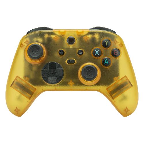 Qubick Gamepad SWITCH Clear yellow COSW0016