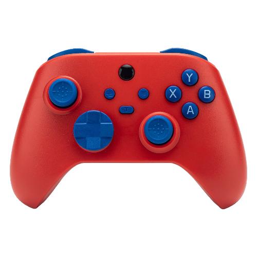 Qubick Gamepad SWITCH Wireless Red e Blue COSW0014