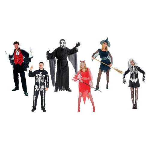 Ciao Costume Halloween ragazzo o ragazza Lux Assortito taglia Unica H0208