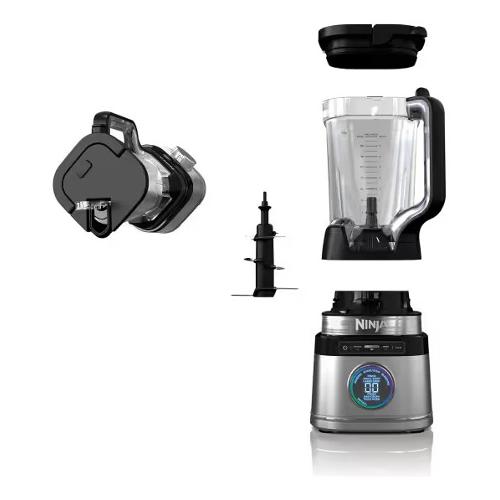 Ninja Frullatore a bicchiere (2,1Lt) DETECT Power Silver e Black TB201EU 1200W