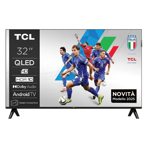 Tcl Tv 32" ( QLED ) Android TV S SERIES Black 32S49K