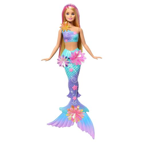 Mattel Bambola Sirena Magia floreale (30cm) BARBIE JDM72