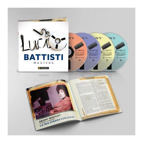Audio CD Masters (4 Cd) - Lucio Battisti 19802899722