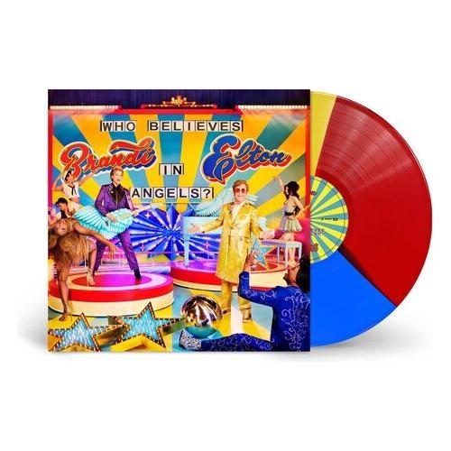 Audio Vinile Who Believes In Angels? (Red Yellow Blue Tri Colour Vinyl) - Elton John / Brandi Carlile 6578696