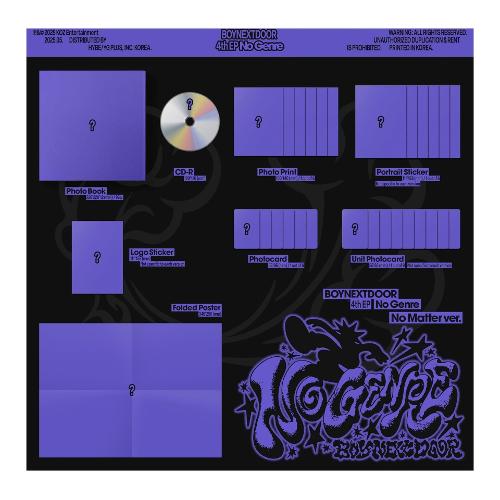 Audio CD No Genre (No Matte Version) - Boynextdoor 435820