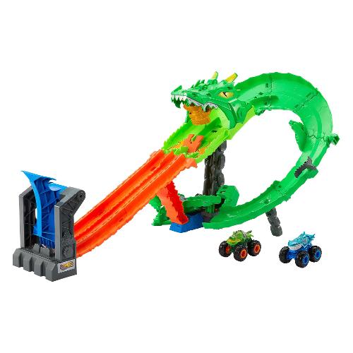 Mattel Playset  playset Demolizioni del Drago HOT WHEELS JFR06