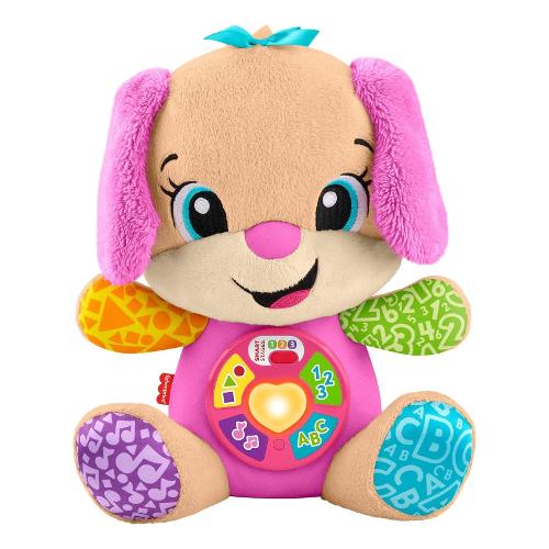 Fisher Price Peluche La Sorellina di Cagnolino 6-36m RIDI E IMPARA JFD35