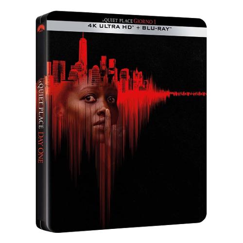 Plaion Blu Ray 4K Quiet Place (A) Giorno 1 (Steelbook) (4K Ultra Hd+Blu Ray) - Michael Sarnoski 1150379