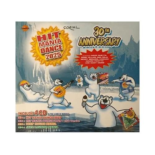Audio CD Hit Mania Dance 2025 Various (4 Cd) - Aa.Vv. SMILAXX596