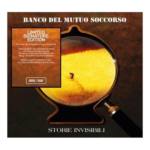 Audio CD Storie Invisibili (Italian Version) (Signed, Limited) - Banco Del Mutuo Soccorso SIFM8436248.2