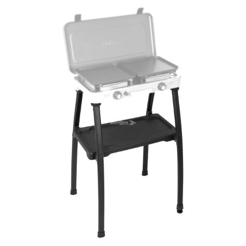 Brunner Supporto con ripiano porta fornello (54,5x31x80cm) KOOKMASTER Grigio
