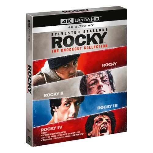 Warner Entertainment Blu Ray 4K Rocky 01 04 Coll. (+brd) - 91549