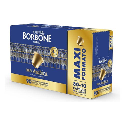 Borbone Capsule ( Nespresso ) 100% Arabica 90 pz REBARABICA80+10N