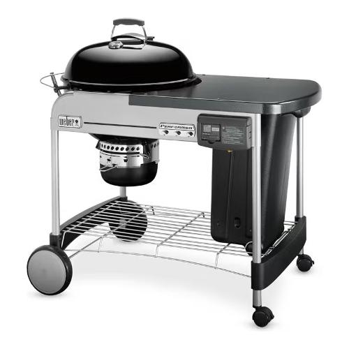 Weber Barbecue Carbonella Gbs 57 con griglia, forno PERFORMER DELUXE Nero e Silver 15501053
