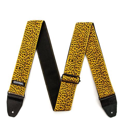 Dunlop Tracolla chitarra JACQUARD Leopardskin D6725