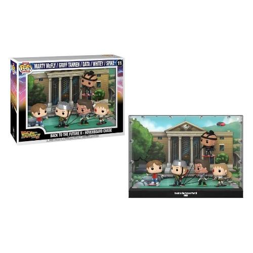 Funko POP MOMENT Deluxe Back To The Future II Hoverboard Chase 11 76563