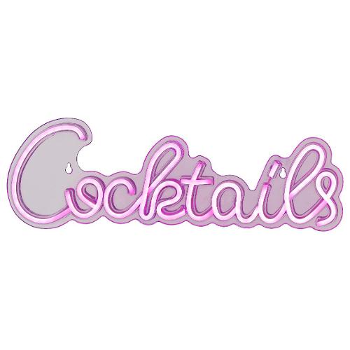 Kaemingk Cocktails Sagoma luminosa (40x15cm) 890418