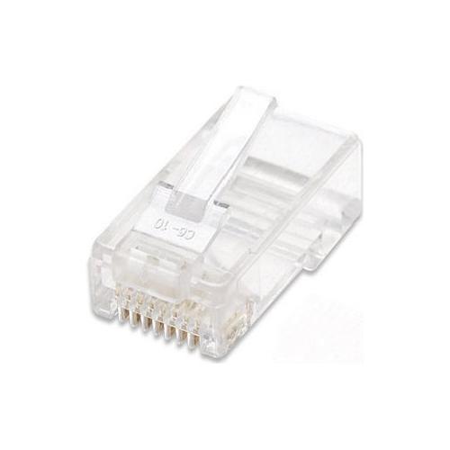 Manhattan Terminale di rete Plug modulari Cat5e 100 Pz Clear 502399