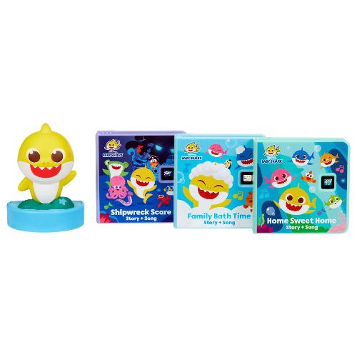 Little Tikes Baby Shark Family set 3 storie e personaggio STORY DREAM MACHINE 170225