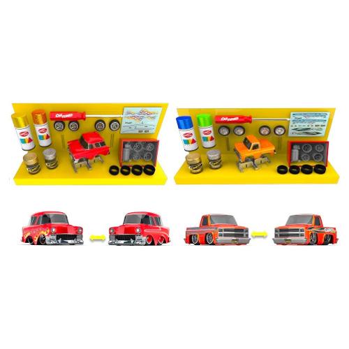 Mga Garage Playset Custom Shop Castworks CAR TUNED Assortito 541769