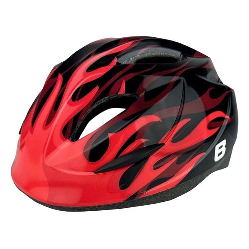 Bonin Casco bambini taglia S/M 52-57 B HOP Infusion Red Flames IVC765