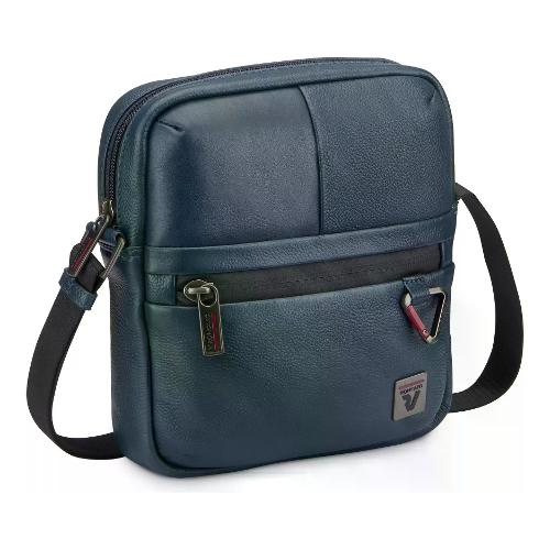 Roncato Borsello 1S con tracolla TRIAL DLX (20x5x24cm) Navy 41114283