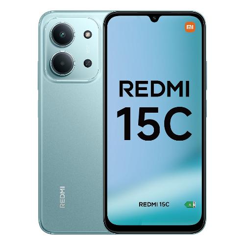 Xiaomi Smartphone 6,9" REDMI 15C 4G Lte Mint green ( 128GB Ram 4GB 6000mAh ) MZB0LCFEU
