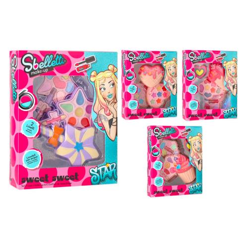 Globo Sweet Sweet Star Make up con limetta SBELLETTI Assortito 43040