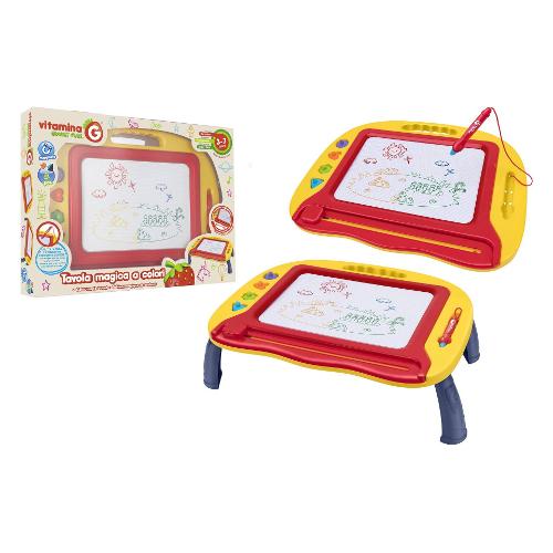 Globo Gioco lavagna Tavola Magica a colori con gambe e accessori VITAMINA G Assortito 05610