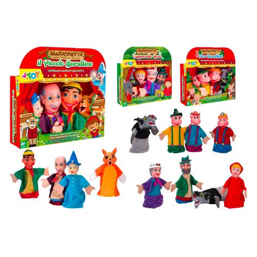 Globo Il piccolo burattinaio 4 pz W’TOY Assortito 40772