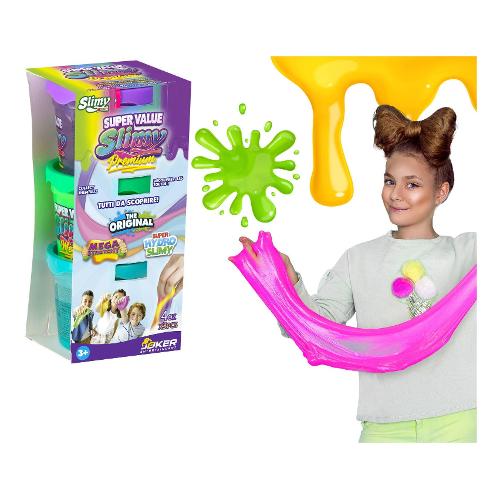 Globo Slime The Original premium 3x106 gr SLIMY Assortito 42251