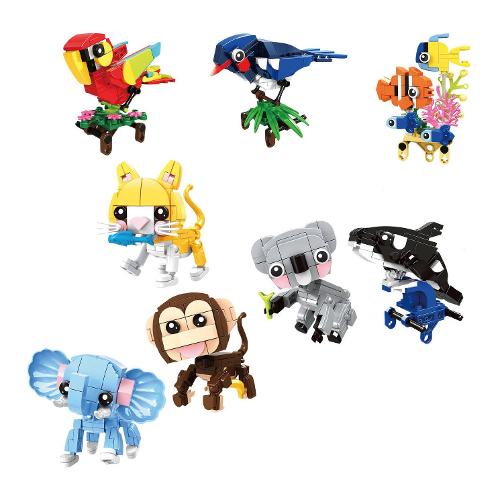 Globo Animale da scrivania CUBIX 7a+ Assortito 42935